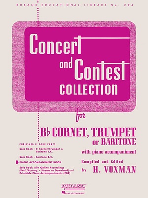Concert And Contest Trumpet Piano Accompaniment