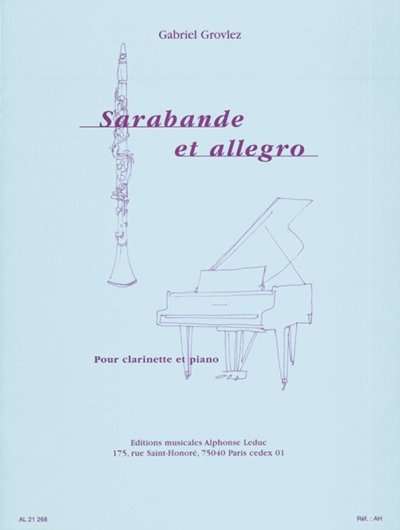 Partition Sarabande Et Cortège Pour Basson Et Piano - Œuvre Musicale Classique