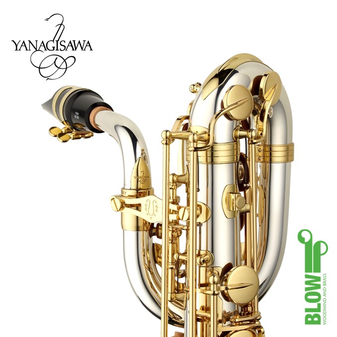 Yanagisawa B-W030BSB Elite Baritone Saxophone (Solid Silver