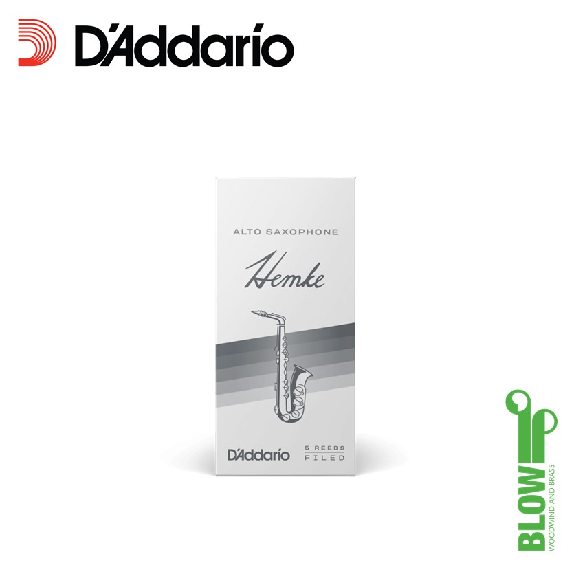 D'Addario Frederick L. Hemke Alto Saxophone Reeds Box of 5 (Available