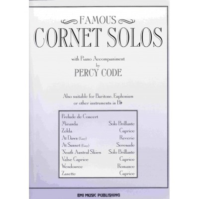 Famous Cornet Solos with Piano Accompaniment (Code)